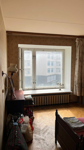 Из старого ремонта &mdash; в современный интерьер с настроением ретро: квартира 76 кв. м доме 1967 года (фото до и после)